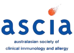 ascia Anaphylaxis resources